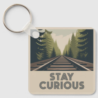 Stay Curious Sleutelhanger