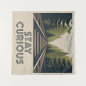 Stay Curious Wandkleed (Voorkant (horizontaal))