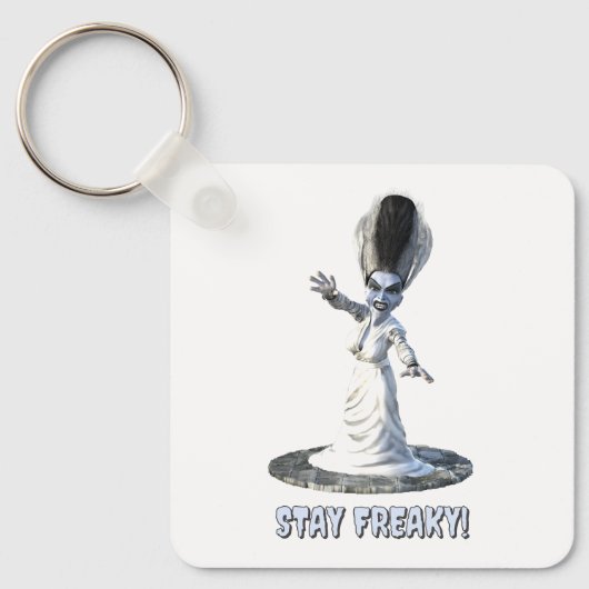 Stay Freaky! Bride of Frankenstein Sleutelhanger (Voorkant)