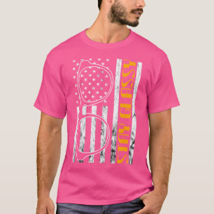 Stay Glassy America Vlag Oog Dokter Oogverzorging T-shirt