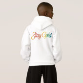 Stay Gold - Multicolor Inspiration Typographie (Dos entier)