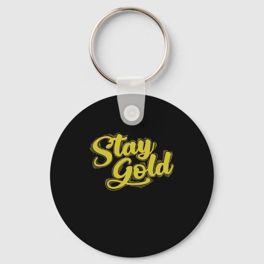 Stay Gold Sleutelhanger (Voorkant)