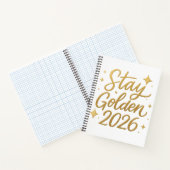 Stay Golden 2026 – Motivational Journal Notebook (Intérieur)