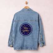 “Stay Golden” Denim Jacket (Hangar)