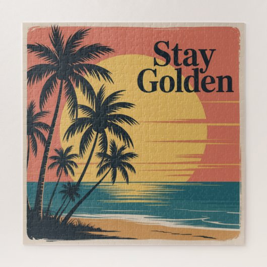 Stay Golden Legpuzzel (Verticaal)