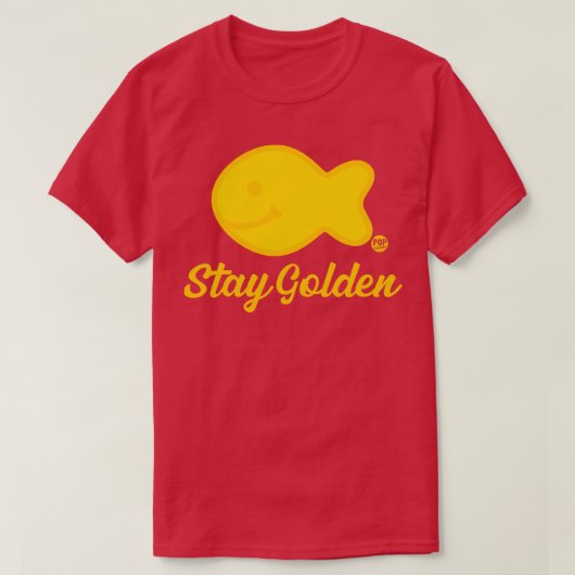 STAY GOLDEN T-SHIRT (Design voorkant)