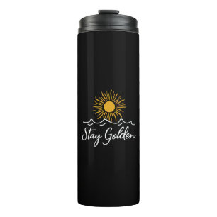 Stay Golden Thermal Tumbler – Stijlvol en strak Thermosbeker