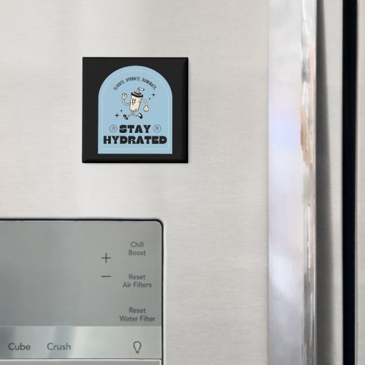 Stay Hydrated Retro Kitchen Magnet Magneet (Insitu (Koelkast))