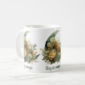 Stay in Magic Winter Moon Design Koffiemok (Voorkant links)