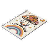 Stay Magical Mushroom Notebook | Boho Cute Journal (Côté gauche)