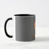 Stay Pawsitive Cute Puppy Dog Coffee Mug (Gauche)