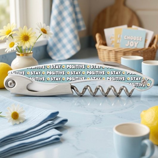 Stay Positive Kurkentrekker