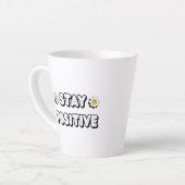 Stay Positive Latte Mok (Linkerhoek)
