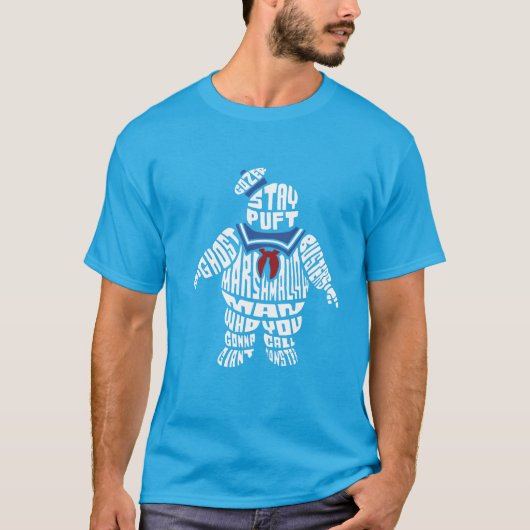 Stay Puft Marshmallow Man Shirt – Ghostbusters Typ (Voorkant)