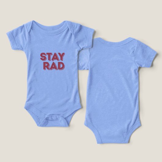 Stay Rad (Design Recto & Verso)