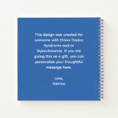 Stay Salty Dysautonomia Spiral Notebook Notitieboek (Achterkant)