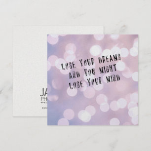 STAY SANE 5.25 x 5.25 kaart