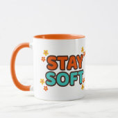 Stay Soft - Floral mug (Gauche)