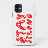 STAY STRONG motivatie graffiti stijl Case-Mate iPhone Case (Achterkant)