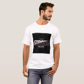 STAY STRONG. TEXT PRINTED T-SHIRT (Devant entier)