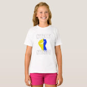 Stay Strong - Ukraine T-shirt (Voorkant volledig)