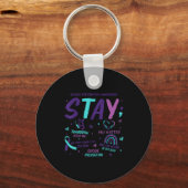 Stay Tomorrow Needs You Suicide Prevention Awarene Sleutelhanger (Voorkant)