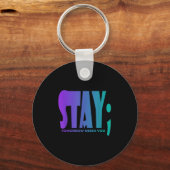Stay Tomorrow Needs You Suicide Prevention Awarene Sleutelhanger (Voorkant)