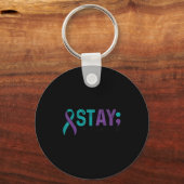 Stay Tomorrow Needs You Suicide Prevention Awarene Sleutelhanger (Voorkant)