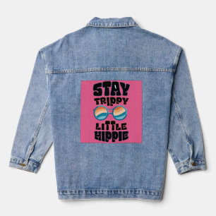Stay Trippy Little Hippie - Retro Psychedelic Desi