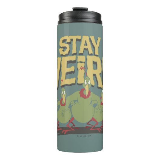 "Stay Weird" Instant Martians Thermosbeker (Voorkant)