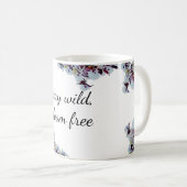 Stay Wild, Bloom Free - Orchid Art Mug (Devant droit)