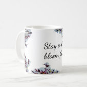 Stay Wild, Bloom Free - Orchid Art Mug (Devant gauche)