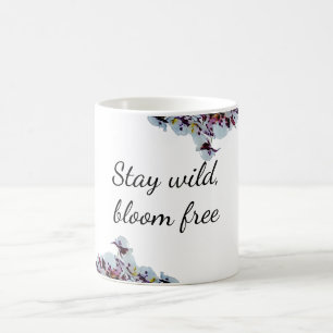 Stay Wild, Bloom Free - Orchid Art Mug