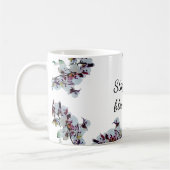 Stay Wild, Bloom Free - Orchid Art Mug (Gauche)