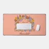 Stay Wild flowerchild! Bureaumat (Keyboard & Muis)