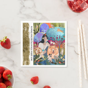 STAY WILD GYPSY CHILD - PAPIERNAPKINS SERVET