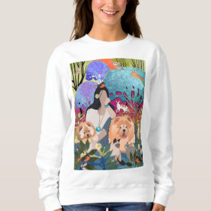 STAY WILD GYPSY CHILD - WITTE SHIRTEN TRUI