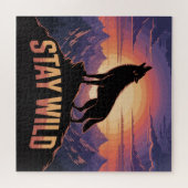 Stay Wild Legpuzzel (Horizontaal)