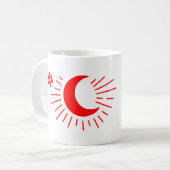 Stay Wild Moon Child beroemd gemaakt door Boho Cel Koffiemok (Voorkant links)