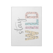 Stay Wild Notitieblok (Gedraaid)