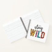 Stay Wild Notitieboek (Binnen)
