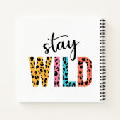 Stay Wild Notitieboek (Achterkant)