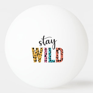Stay Wild Pingpongballen