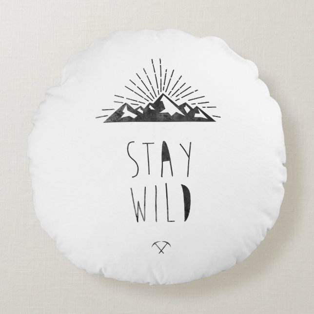 STAY WILD ROND KUSSEN (Voorkant)