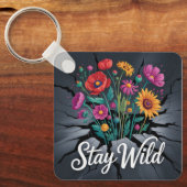 Stay Wild Sleutelhanger (Voorkant)