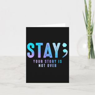 Stay Your Story gaat niet over zelfmoordpreventie Kaart