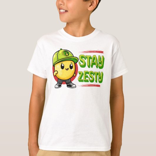 Stay Zesty T-shirt (Voorkant)