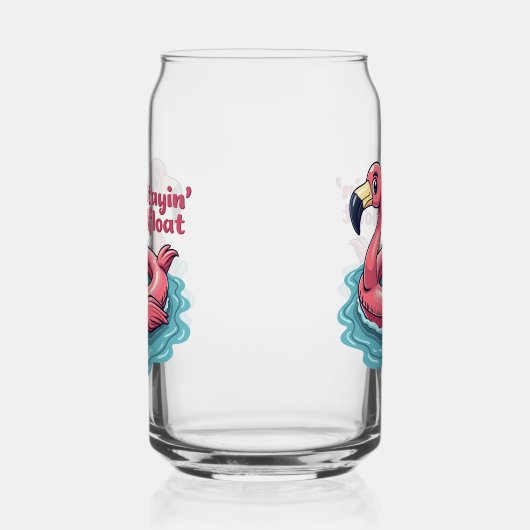 Stayin’ En Mer Funny Flamant rose Pool Flottant Re (Droite)