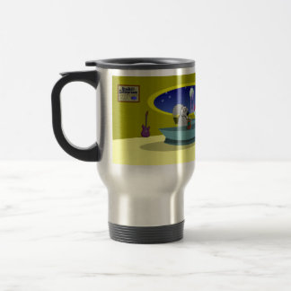 Stayin faible à la tasse de voyage de bureau