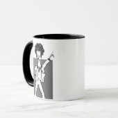 Stayin vivant, la tasse (Devant gauche)